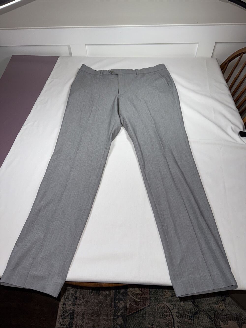 Con.struct Dress Pants Gray 36x34 Mens Casual Dress